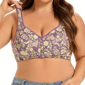 Bralette Floral Plus Size – Conforto e Delicadeza para Você se Sentir Livre e Linda G1 ao G6